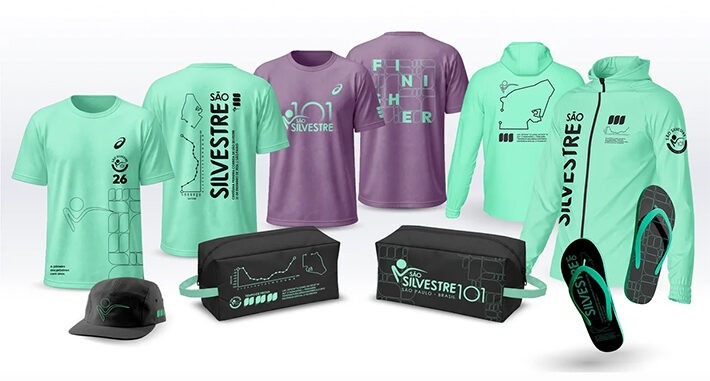 Kits da 101ª São Silvestre 2026: preços, fotos e o que vem em cada um